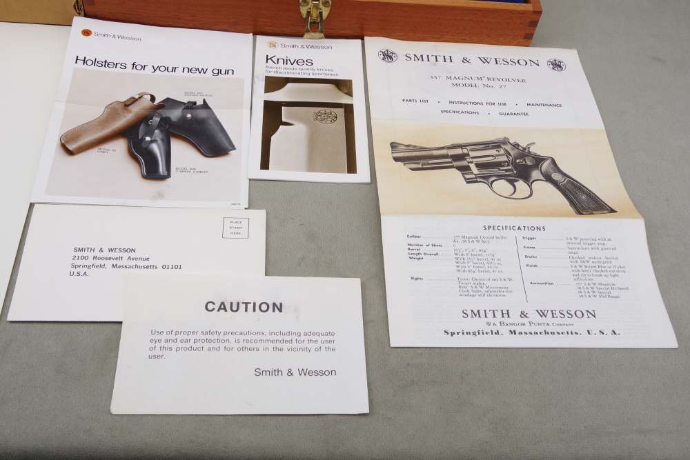 Exceptional 1977 S&W 27-2 357 Mag 5'' Nickel NIB Consecutive # Available-img-11