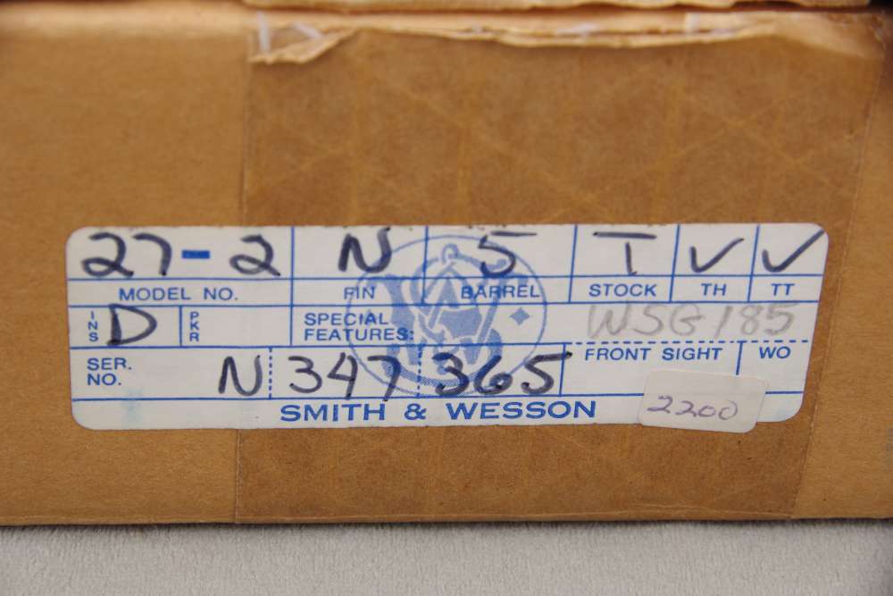 Exceptional 1977 S&W 27-2 357 Mag 5'' Nickel NIB Consecutive # Available-img-5