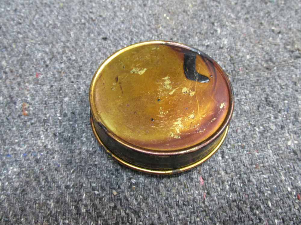 Original US 1911 Pistol Squad Cleaning Kit Can Model 1912- Made of Brass-img-2