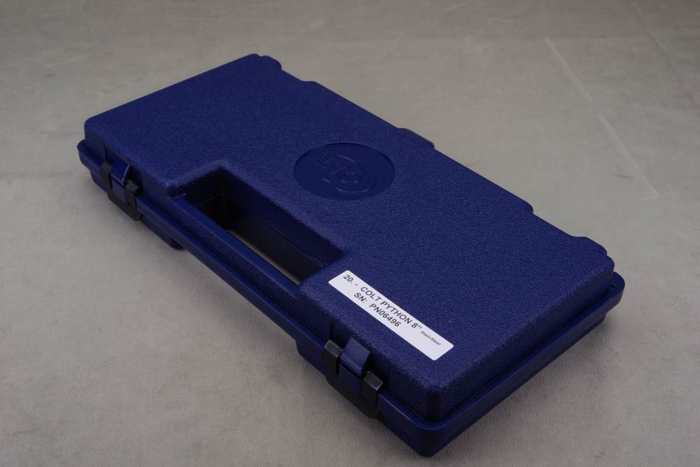 Exceptional 1995 Colt Python 357 Mag 8'' Stainless NIB -img-7