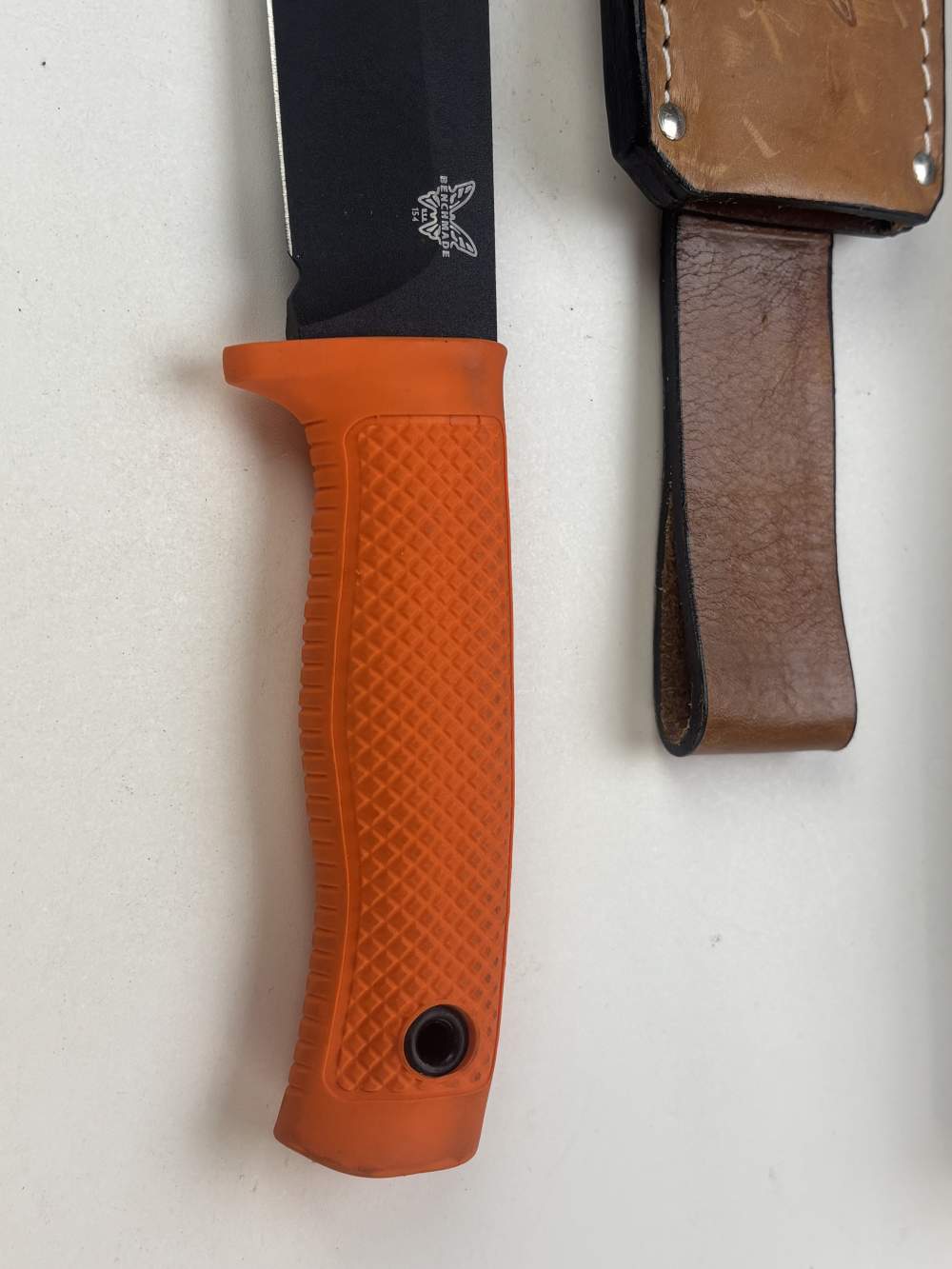 Benchmade Jungle Clip-Point 154 BK, prototype -img-6