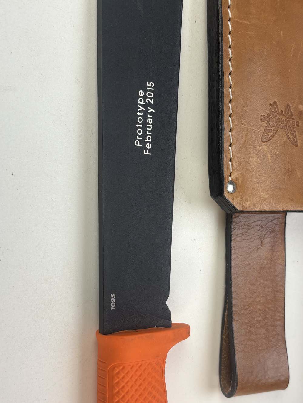 Benchmade Jungle Clip-Point 154 BK, prototype -img-4