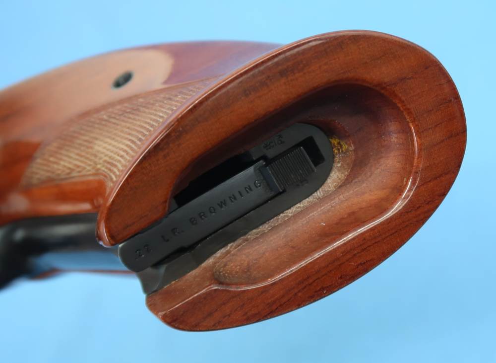 Browning Medalist Belgium 22 LR Target Grips Sights Cased Excellent 1964-img-27