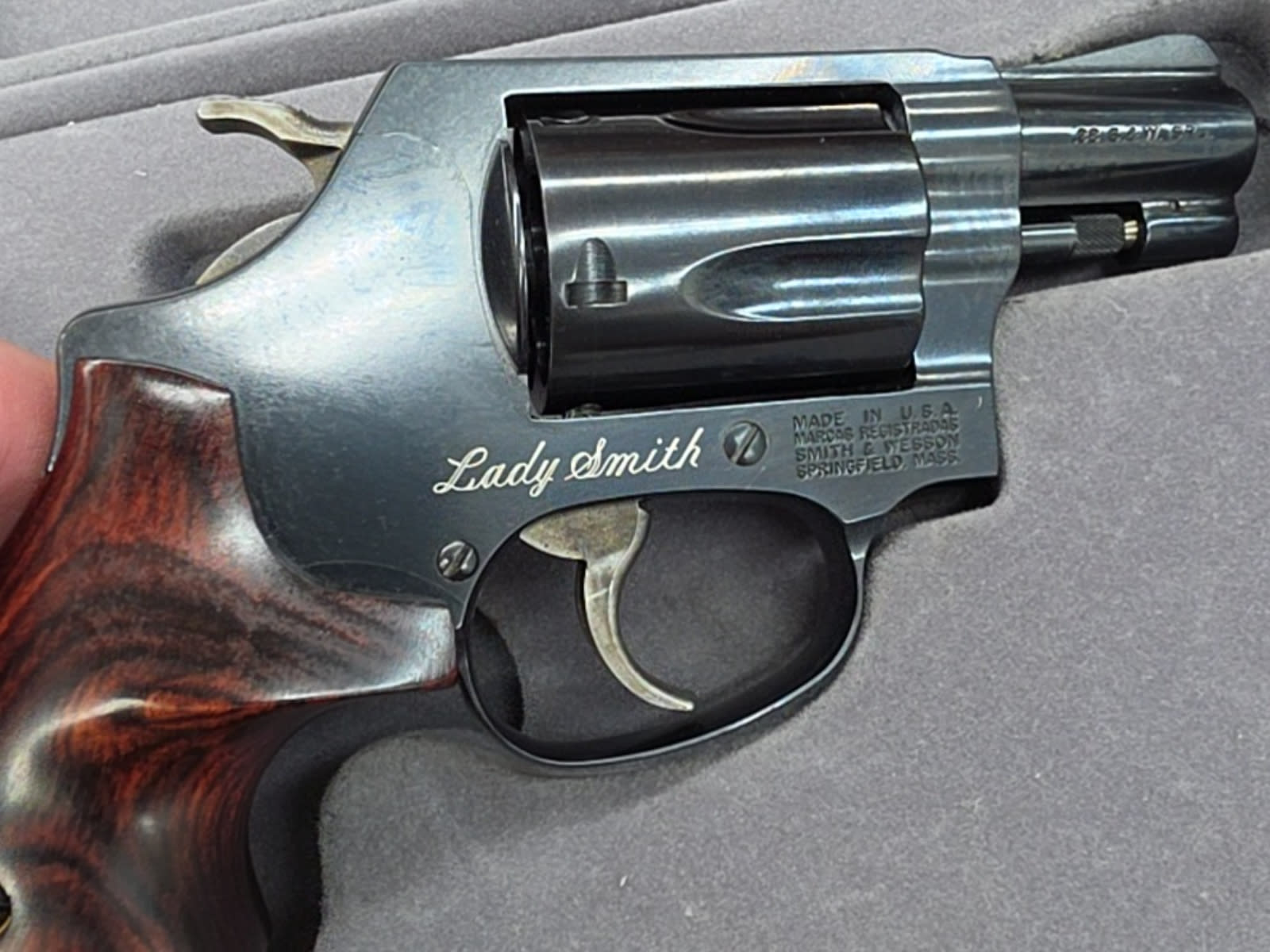 Smith & Wesson Model 36 36-9 38 Special LadySmith-img-2