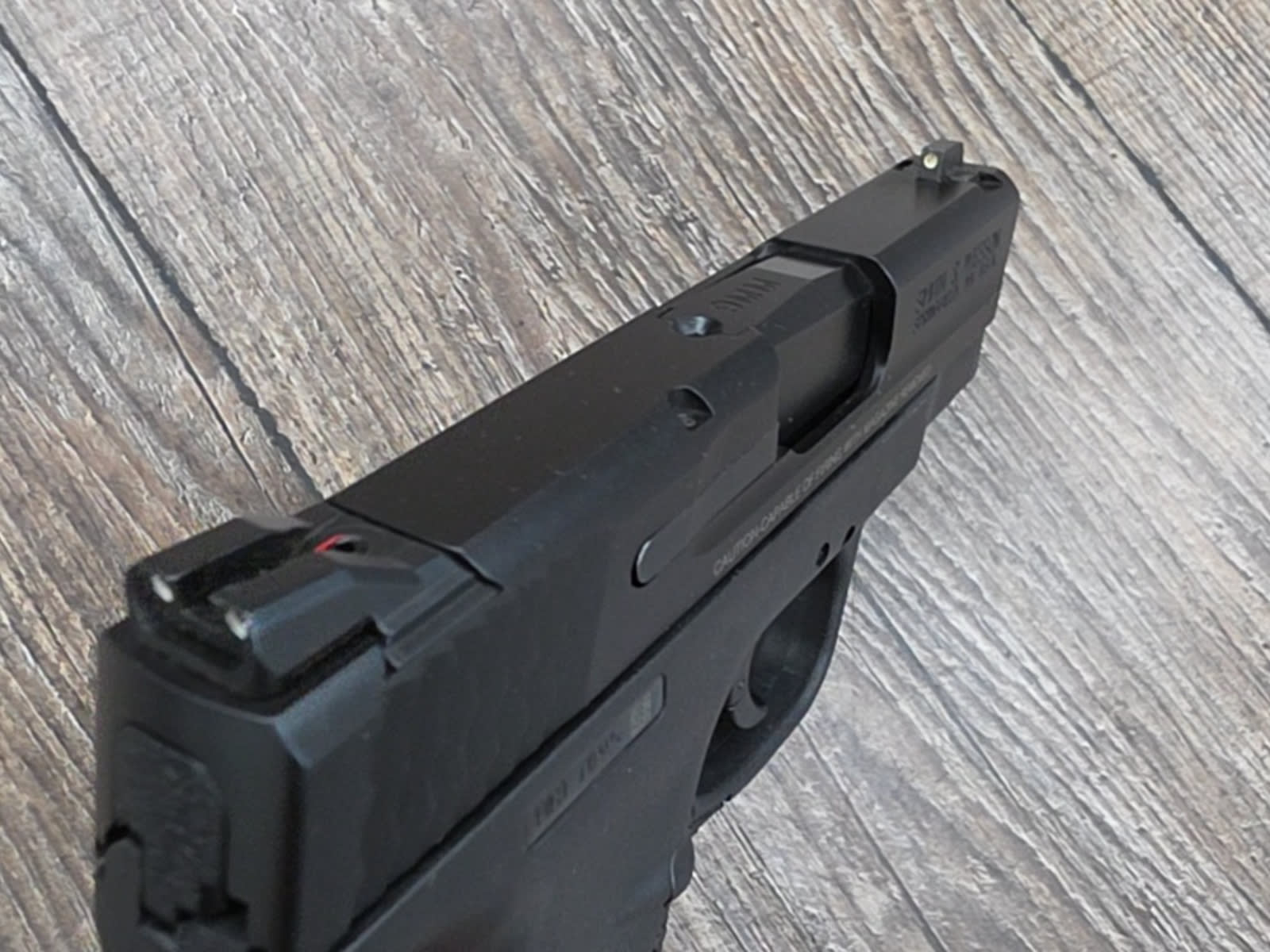 Smith & Wesson M&P9 Shield 9mm Luger Thumb Safety-img-2