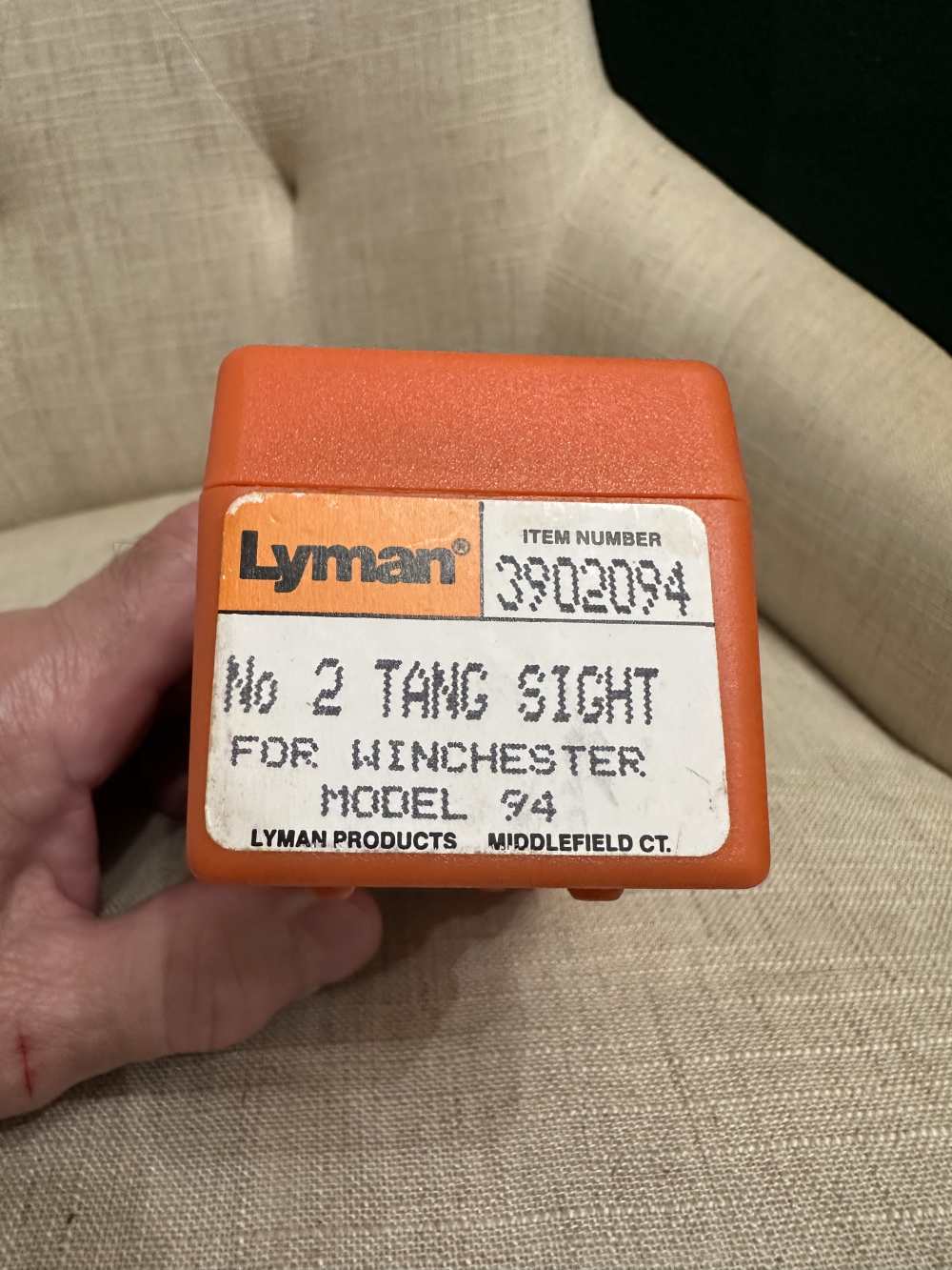Lyman No. 2 Tang Sight 3902094 for a Winchester Model 94-img-1