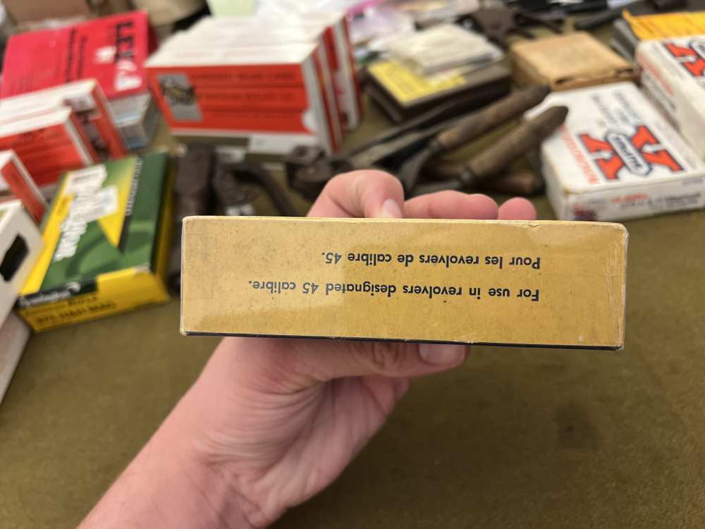 50 rounds Dominion CIL .45 Colt blanks blank ammo Canada Canadian rounds -img-2