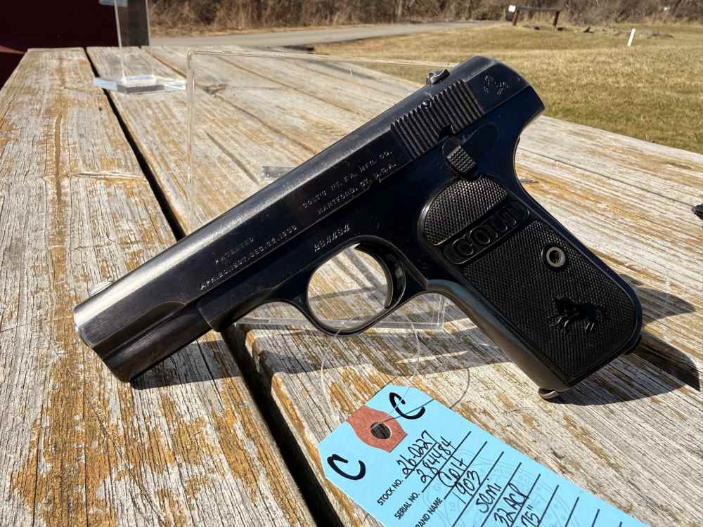 COLT 1903 .32ACP SEMI-AUTO HANDGUN 3.75"-img-3