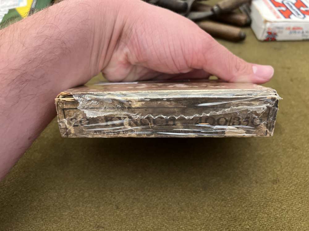 20 count fired vintage Kynoch .400/350 express 2.75” rifle brass cases -img-2