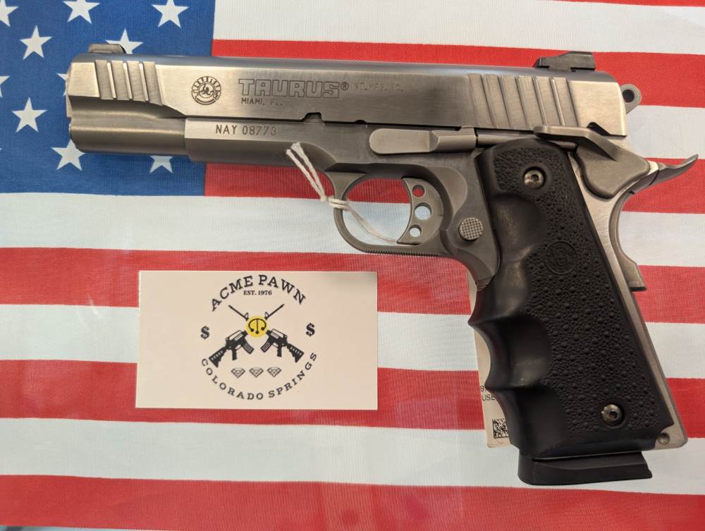 PG-120224-1 TAURUS PT 1911 STAINLESS 45ACP-img-0