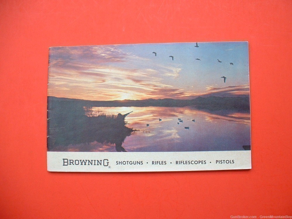 BROWNING ca.1964 Mini "Pocket" Catalog, w/Prices - XLNT !-img-0