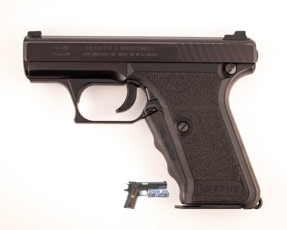 HK P7 M8 9mm Early 1984 Hard Case, 3 Mags – Excellent Condition-img-1