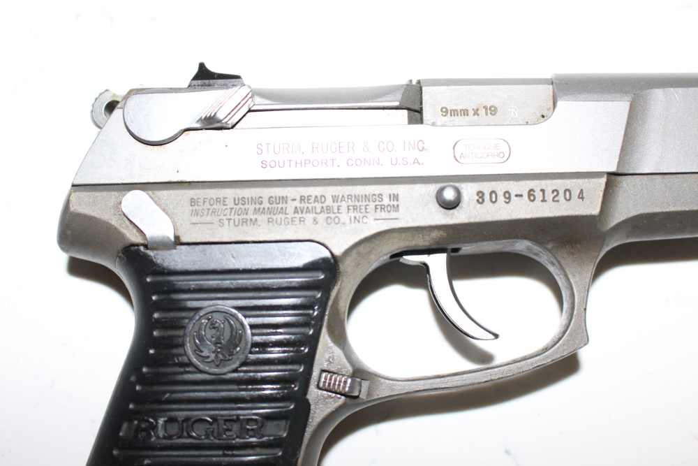 Ruger P89 9mm 15+1 Stainless Gunsmith Special  No Reserve-img-5