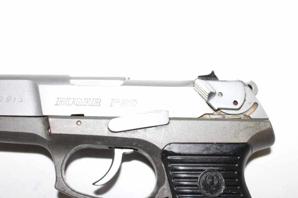 Ruger P89 9mm 15+1 Stainless Gunsmith Special  No Reserve-img-4