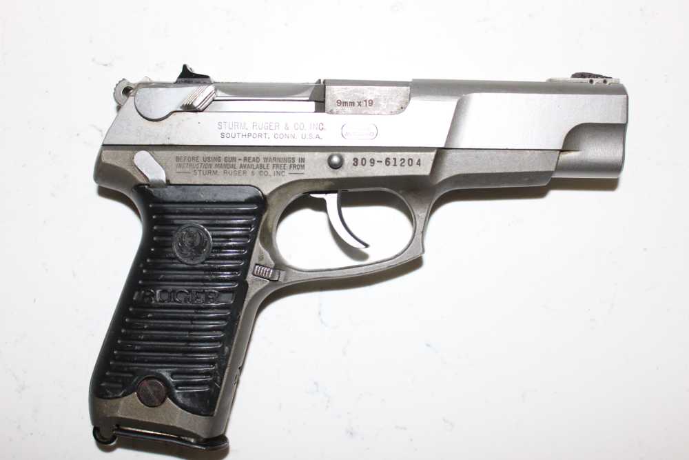 Ruger P89 9mm 15+1 Stainless Gunsmith Special  No Reserve-img-0