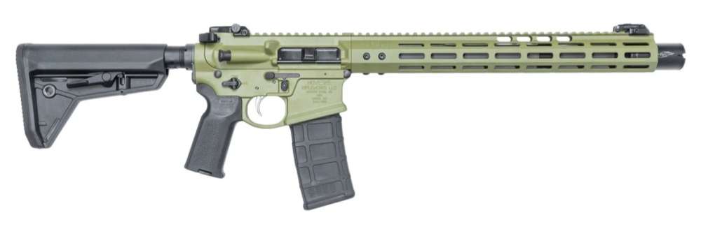 NEW NOVESKE N4 GEN 4 INFIDEL 5.56 NATO 13.7" P&W FLAMING PIG BAZOOKA GREEN-img-0