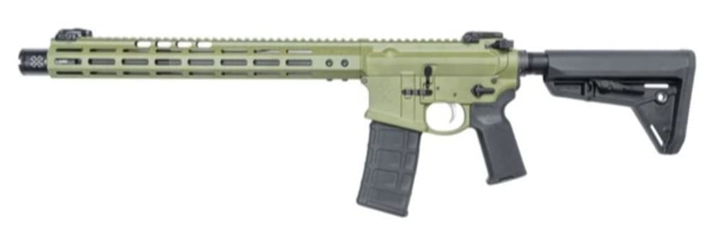 NEW NOVESKE N4 GEN 4 INFIDEL 5.56 NATO 13.7" P&W FLAMING PIG BAZOOKA GREEN-img-1