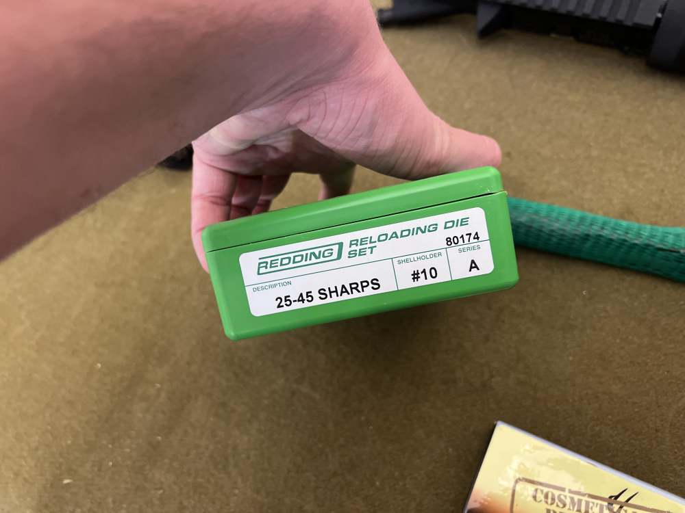 Sharps Rifle Co. SRC .25-45 rifle upper and reloading kit ammo dies upper -img-4