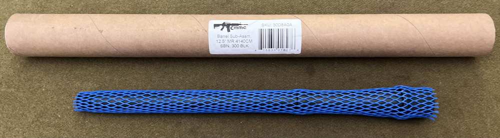 NIB CMMG AR-15 .300 Blackout 12.5” barrel sub assembly 4140CM SBR pistol -img-0