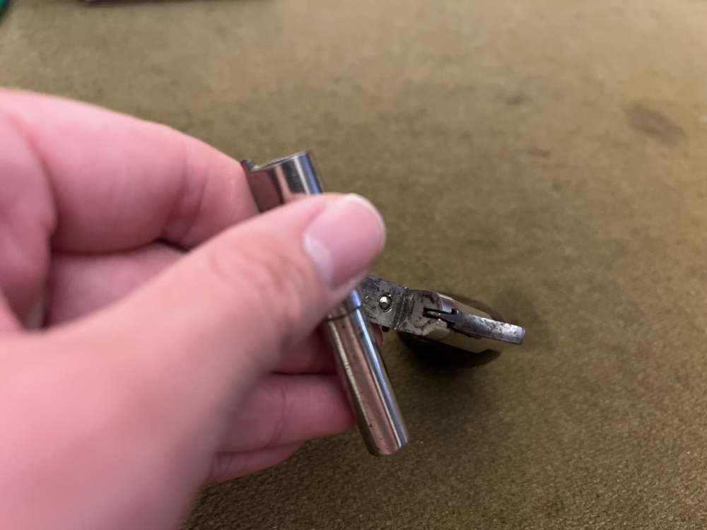 Antique no FFL Iver Johnson Eclipse .22RF single shot derringer pistol -img-5