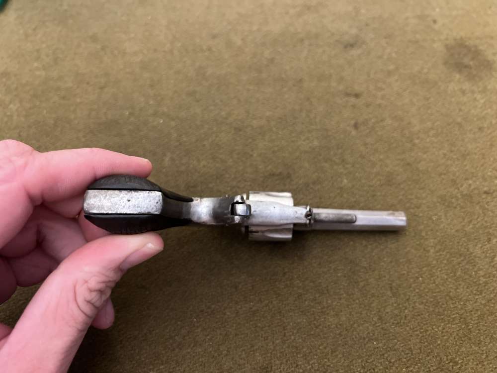 Bacon Arms Co. Express .22 RF spur trigger revolver project gun old west -img-1