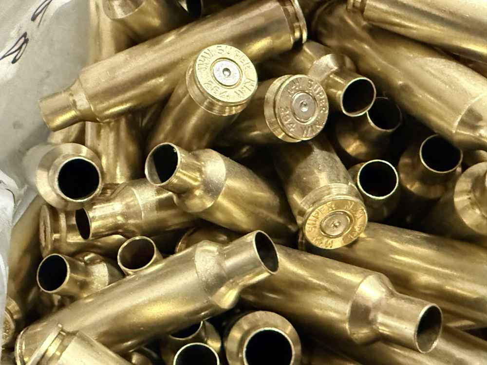 20 pieces of Winchester 284 Win 1x fired brass-img-0