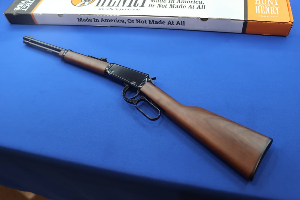 Henry Model H001 Classic Youth Rimfire Rifle 22LR 16" Lever Action Wood NEW-img-5
