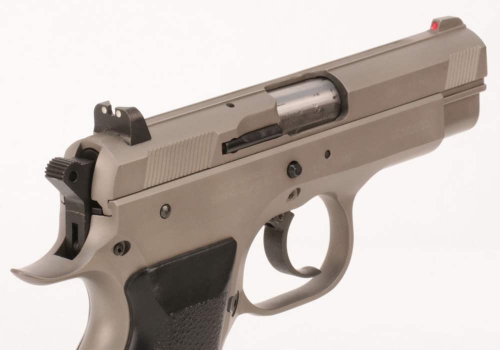Tanfoglio Witness Compact Pistol 40S&W  Steel Frame Wonder Finish-img-6