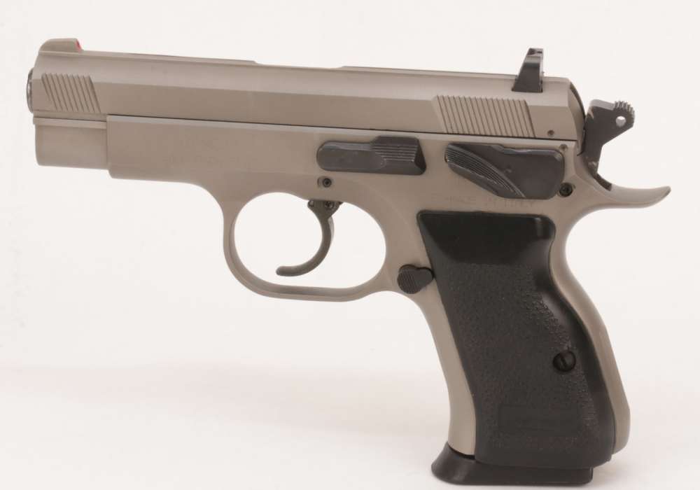 Tanfoglio Witness Compact Pistol 40S&W  Steel Frame Wonder Finish-img-1