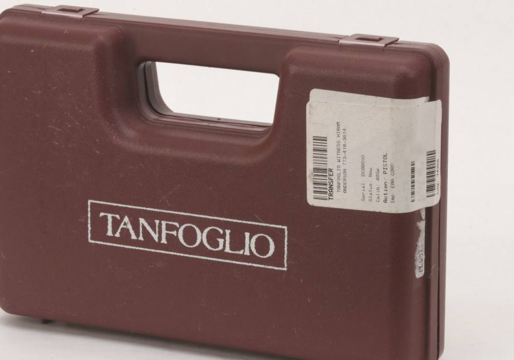 Tanfoglio Witness Compact Pistol 40S&W  Steel Frame Wonder Finish-img-13