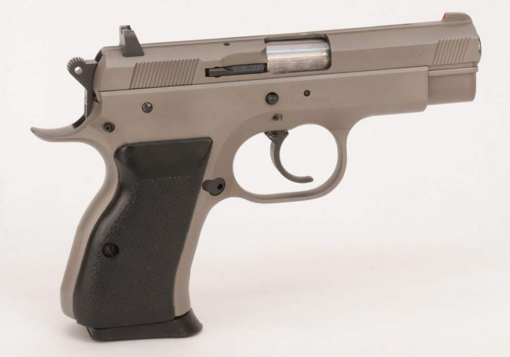 Tanfoglio Witness Compact Pistol 40S&W  Steel Frame Wonder Finish-img-5