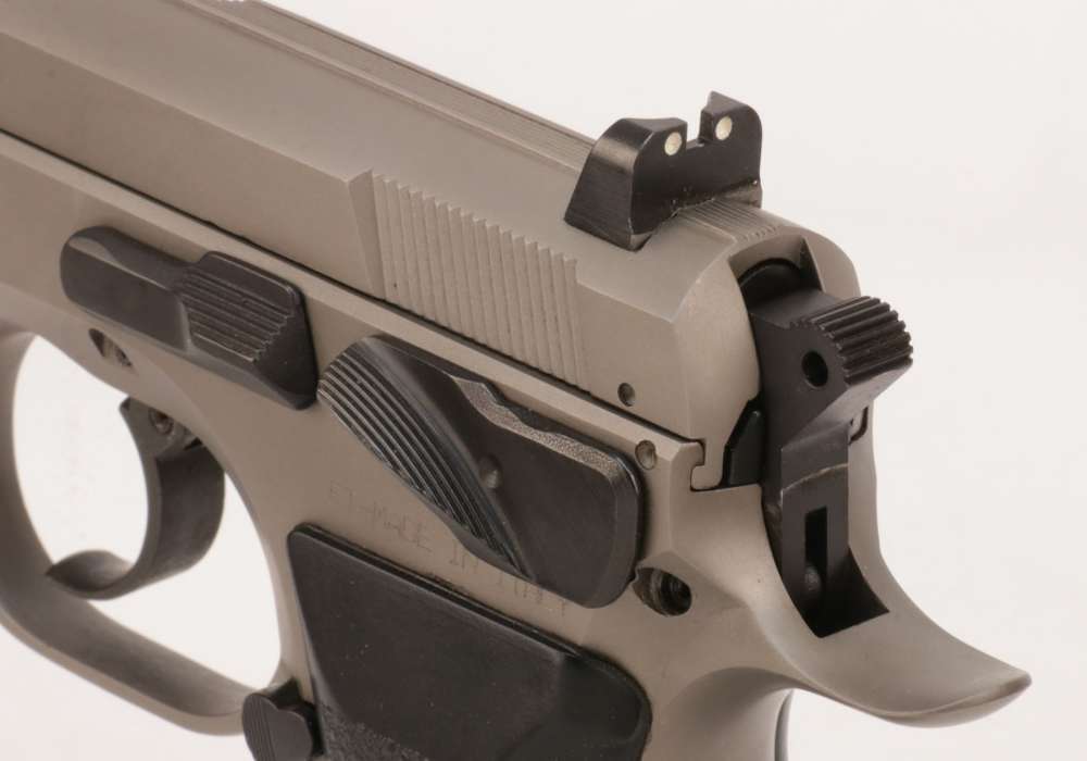 Tanfoglio Witness Compact Pistol 40S&W  Steel Frame Wonder Finish-img-2