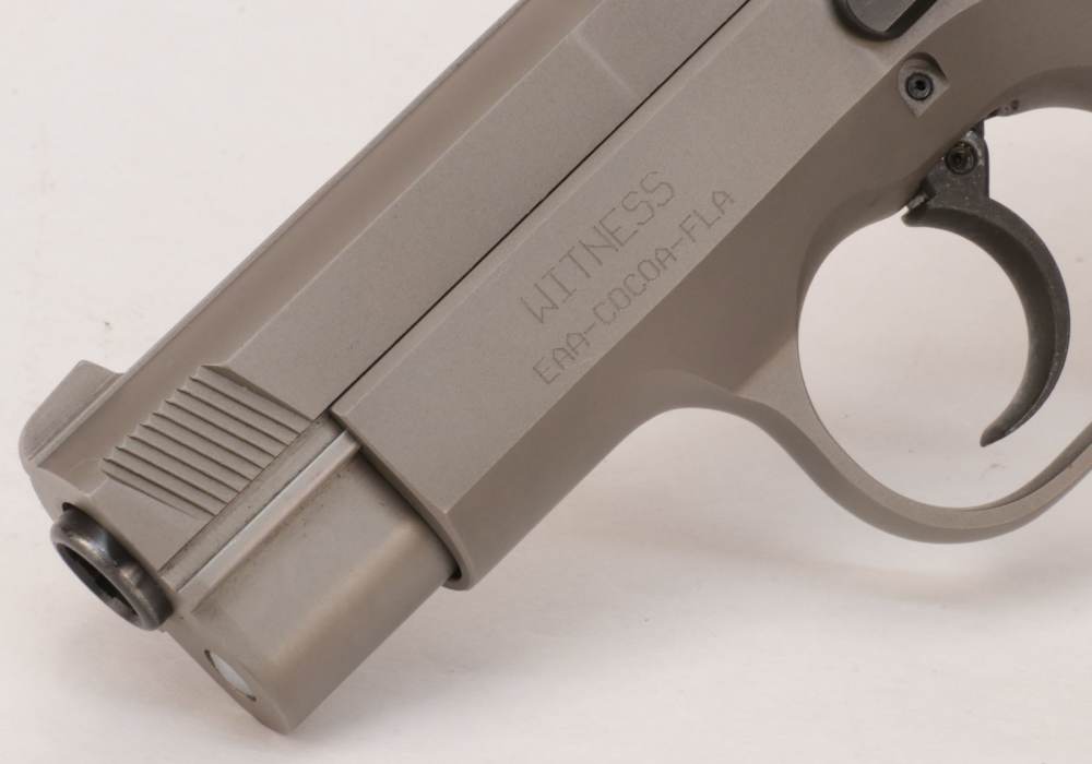 Tanfoglio Witness Compact Pistol 40S&W  Steel Frame Wonder Finish-img-8