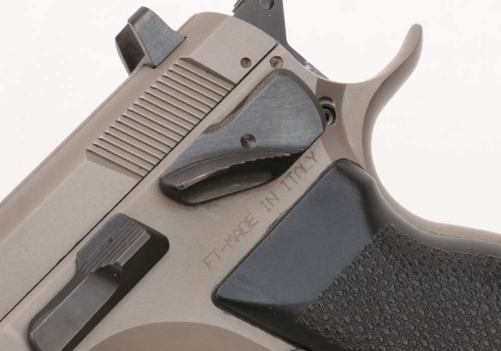 Tanfoglio Witness Compact Pistol 40S&W  Steel Frame Wonder Finish-img-9