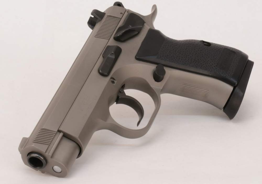 Tanfoglio Witness Compact Pistol 40S&W  Steel Frame Wonder Finish-img-0