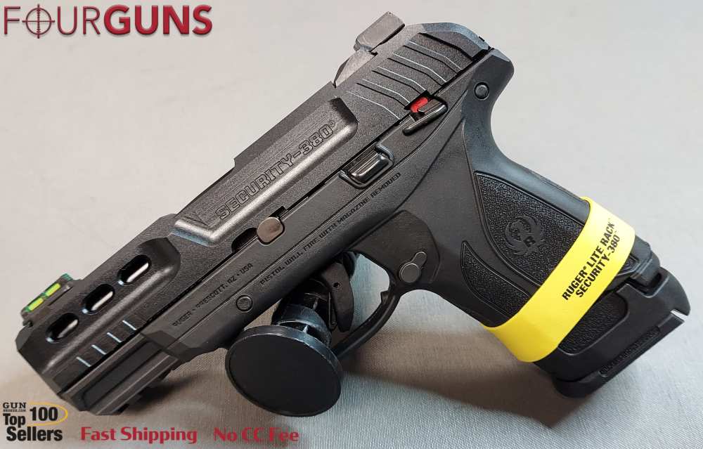 Ruger Security-380 Semi-Auto Pistol 380 ACP 3.42" Barrel 15 Rounds 2 Mags-img-0