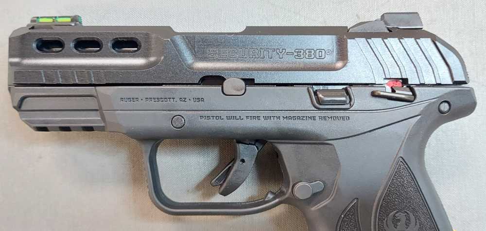 Ruger Security-380 Semi-Auto Pistol 380 ACP 3.42" Barrel 15 Rounds 2 Mags-img-3