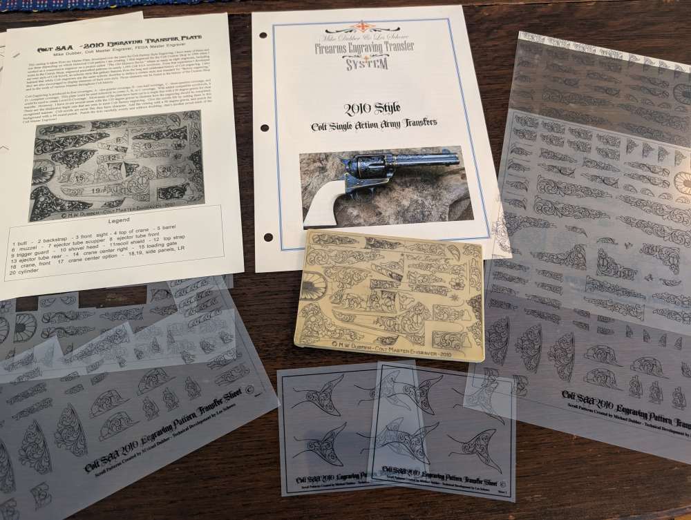 Firearm Transfer Engraving System - Colt Single Action -img-0