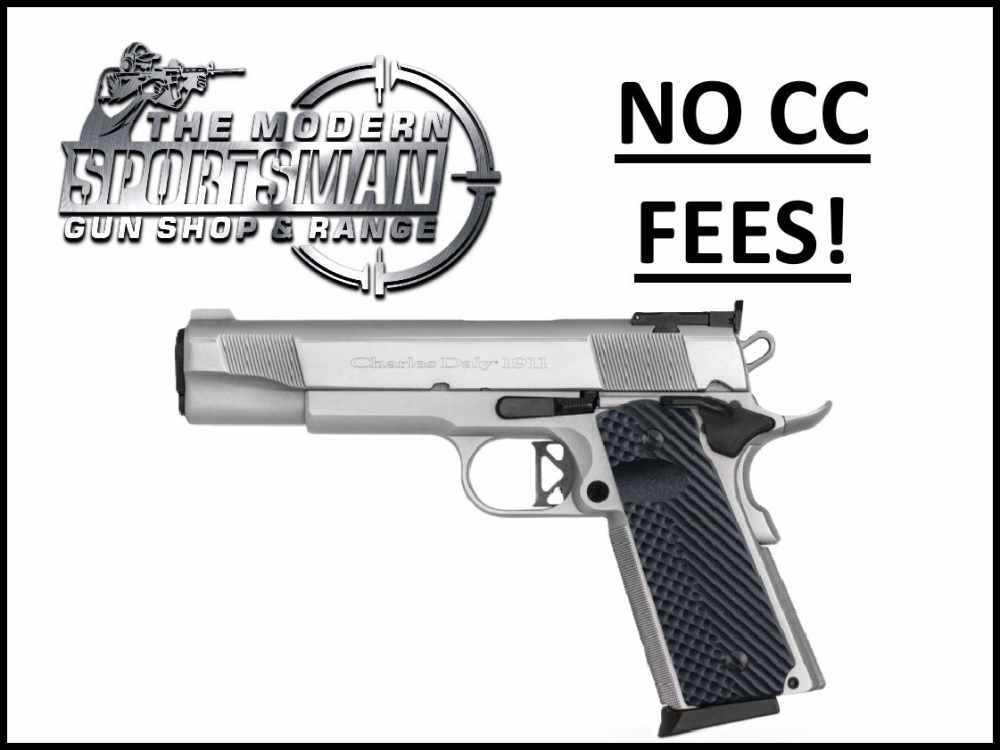 Charles Daly 1911 Empire 45 ACP 5" Chrome 45ACP-img-0
