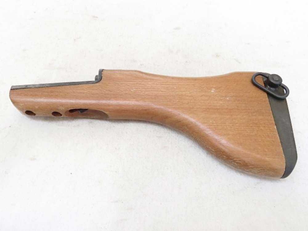 UZI SMG Wood Stock Assembly with Rifle Sling-img-3
