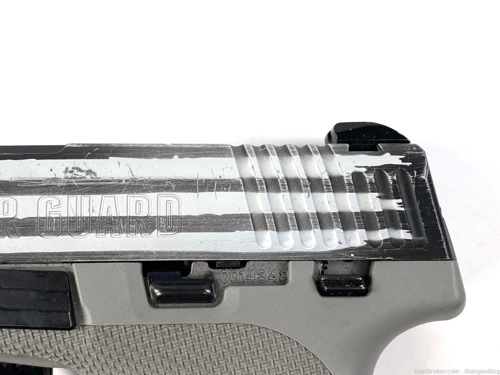 Honor Defense 9mm Pistol Honor Guard Gray w/ Patriotic Flag Slide-img-3