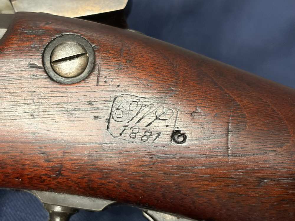RARE US Springfield m1880 Trapdoor w/Experimental Bayonet -img-11