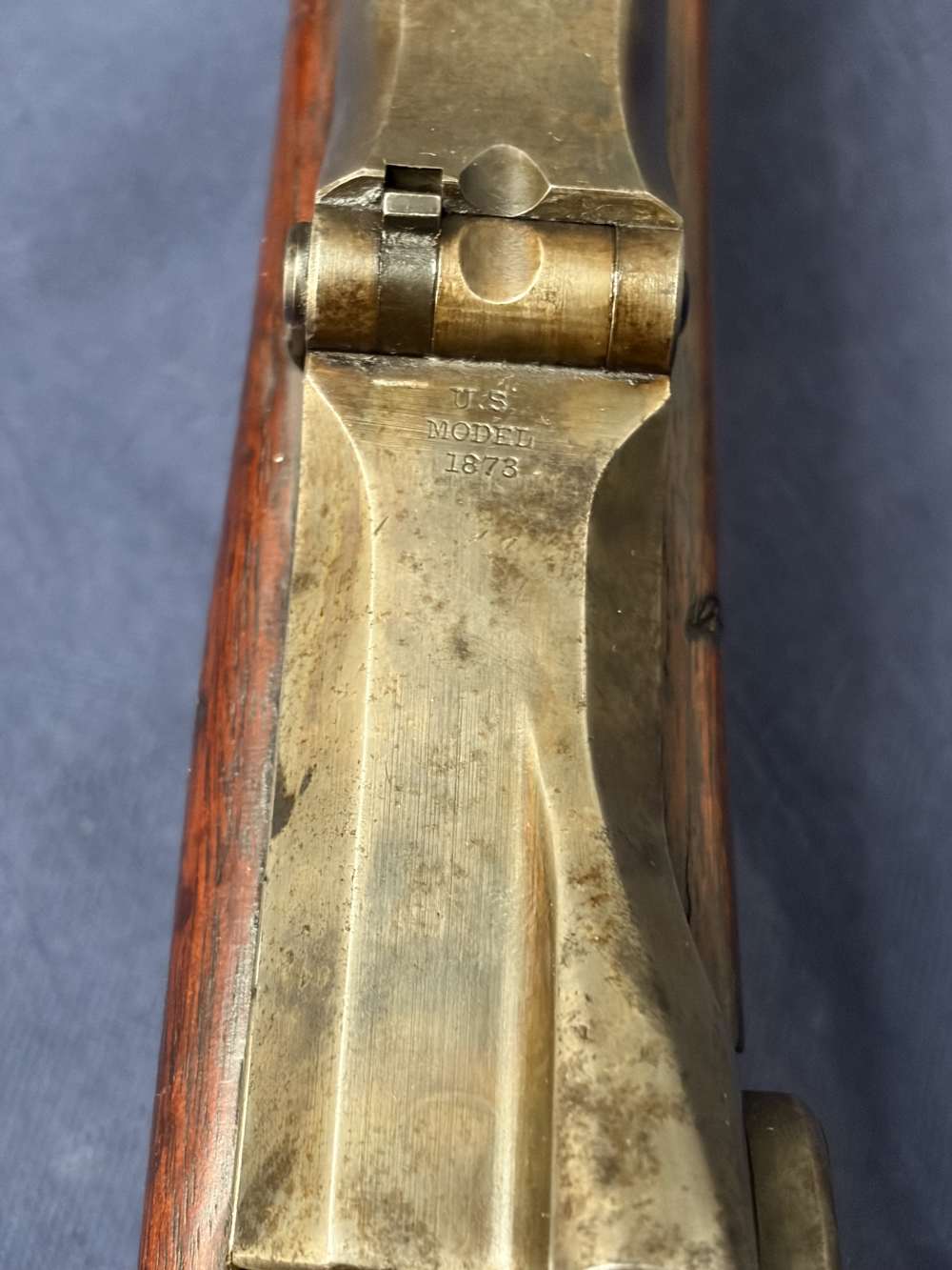 RARE US Springfield m1880 Trapdoor w/Experimental Bayonet -img-27