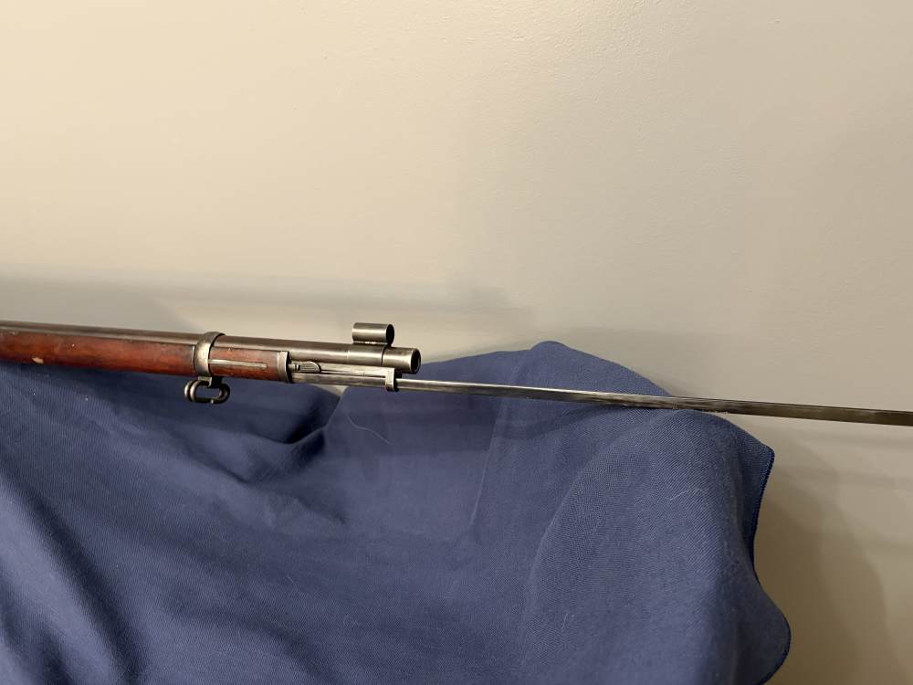 RARE US Springfield m1880 Trapdoor w/Experimental Bayonet -img-36
