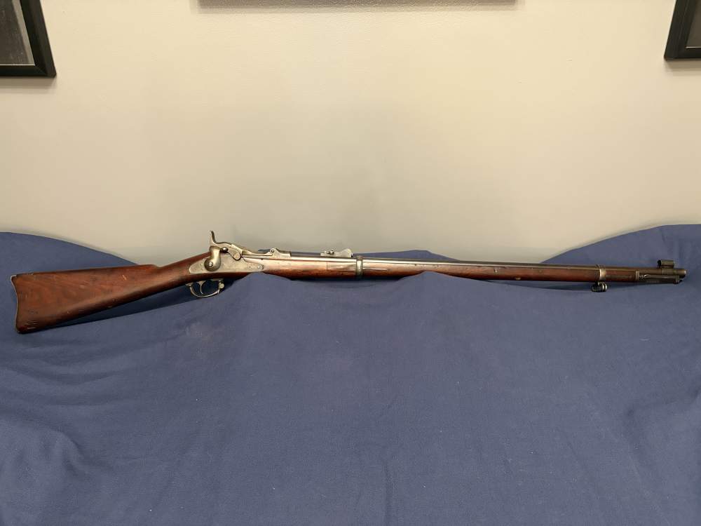 RARE US Springfield m1880 Trapdoor w/Experimental Bayonet -img-0