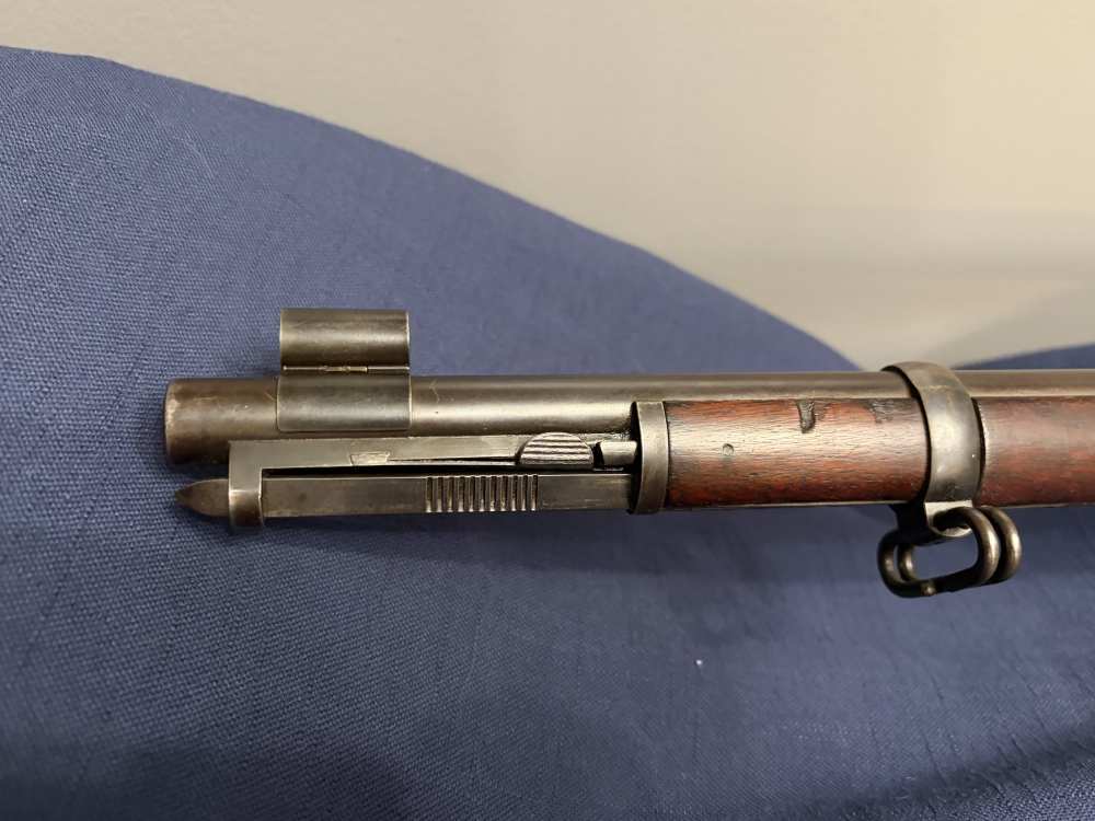 RARE US Springfield m1880 Trapdoor w/Experimental Bayonet -img-14
