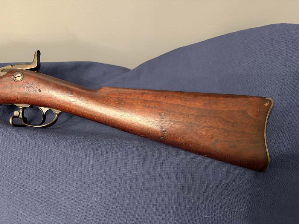 RARE US Springfield m1880 Trapdoor w/Experimental Bayonet -img-9