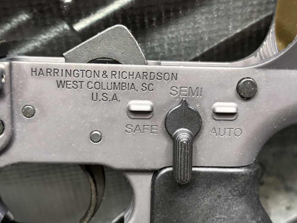 AR-15A1 Colt 603 M16A1 H&R retro clone 5.56 complete gray lower-img-4