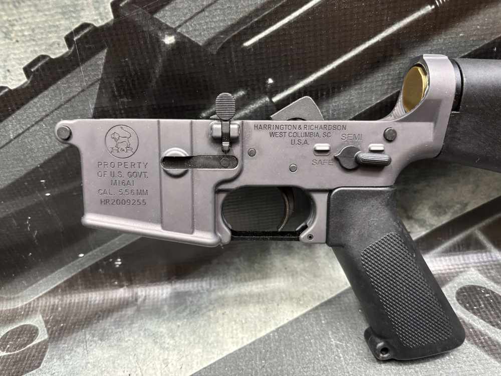 AR-15A1 Colt 603 M16A1 H&R retro clone 5.56 complete gray lower-img-2