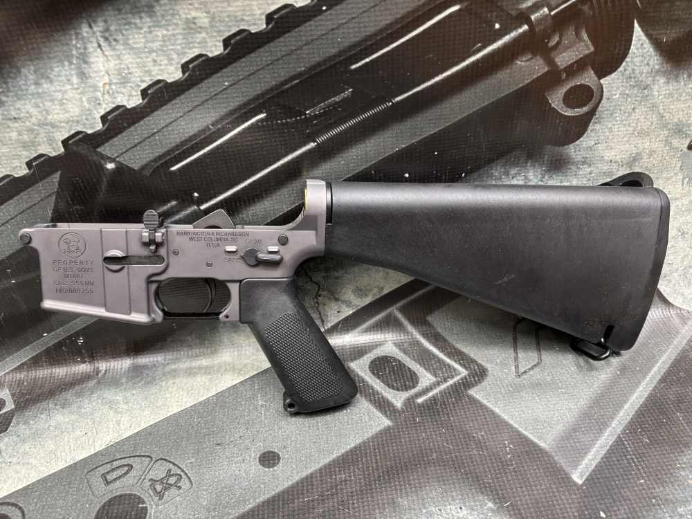 AR-15A1 Colt 603 M16A1 H&R retro clone 5.56 complete gray lower-img-0